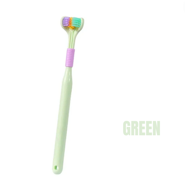 quality toothbrush for kids green