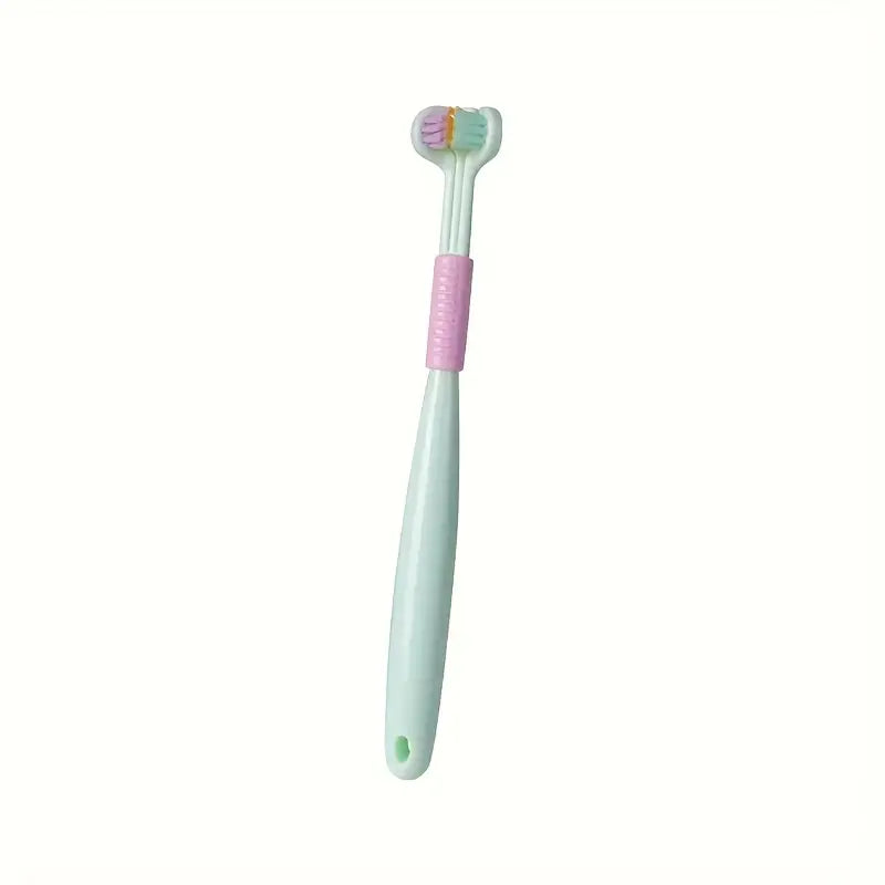 Green kids toothbrush