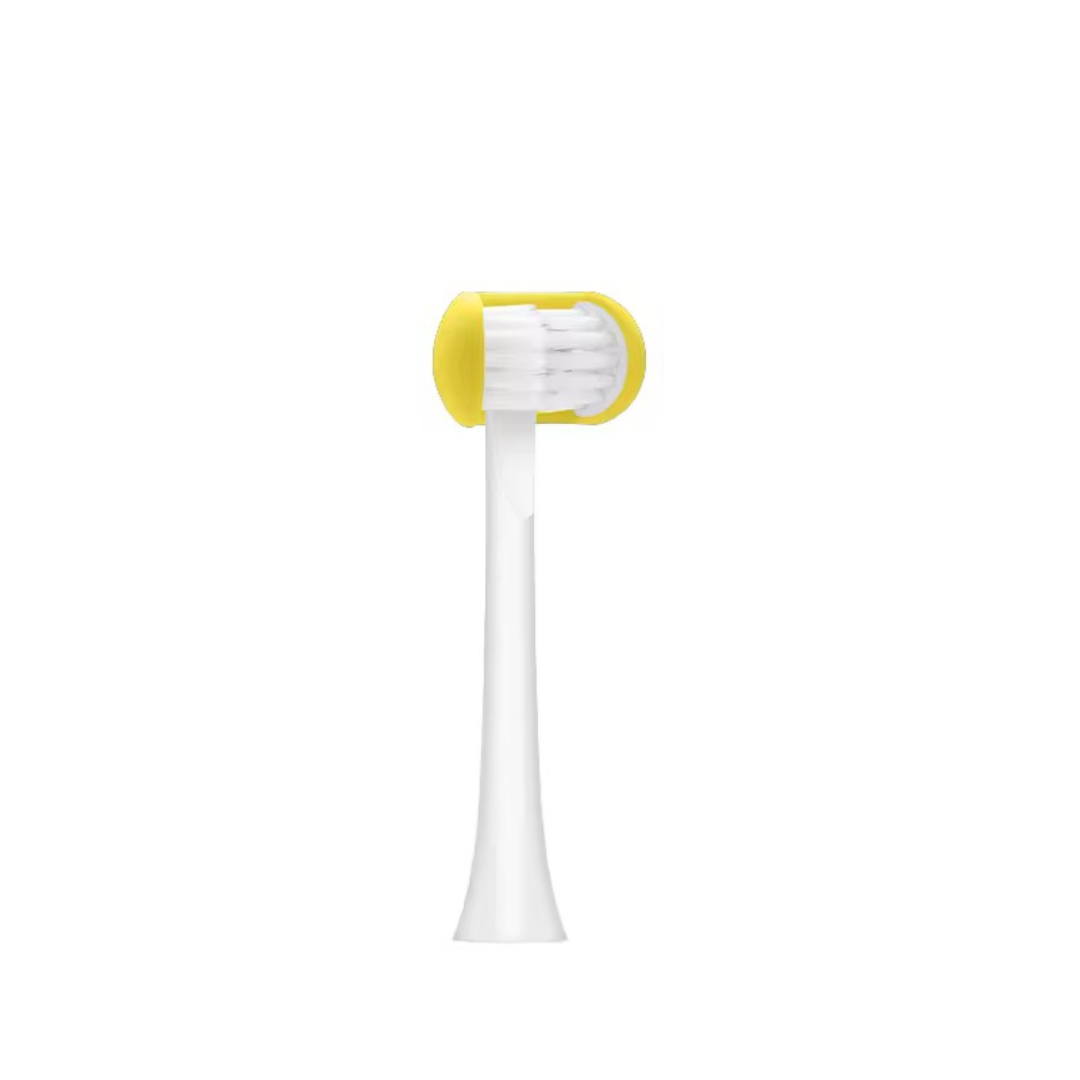 Blue replacement heads for kids electric toothbrush by Trio Teeth NZ, designed for gentle cleaning and oral care.